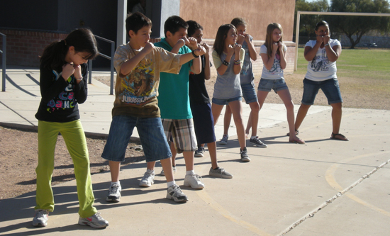 Students at Play